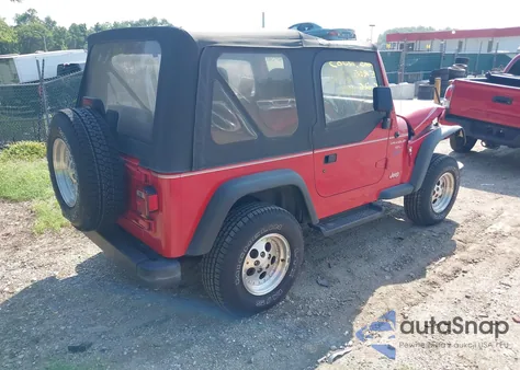 1997 Jeep Wrangler Sport из США, поврежденный, VIN 1J4FY19S3VP425119